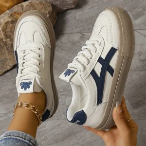 Mujeres Zapatillas De Moda De Bloque De Color