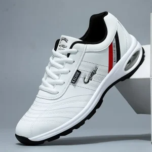 Zapatillas casuales para hombre, zapatos cómodos con cordones a prueba de viento para caminar al aire libre